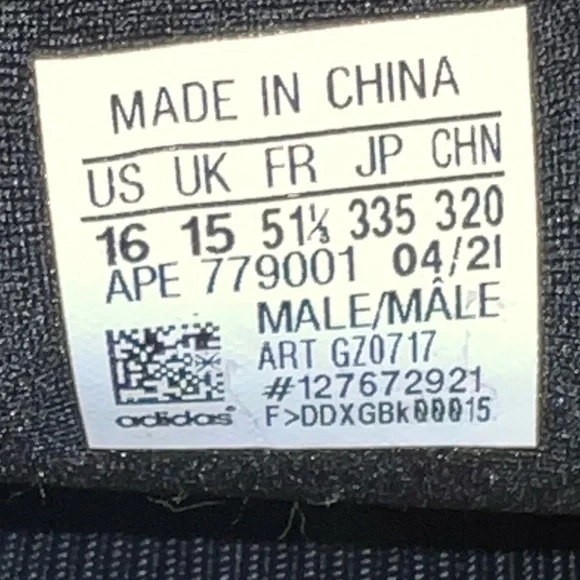 Adidas Yeezy 700 MNVN Honey Flux Size 16 - Picture 7 of 10